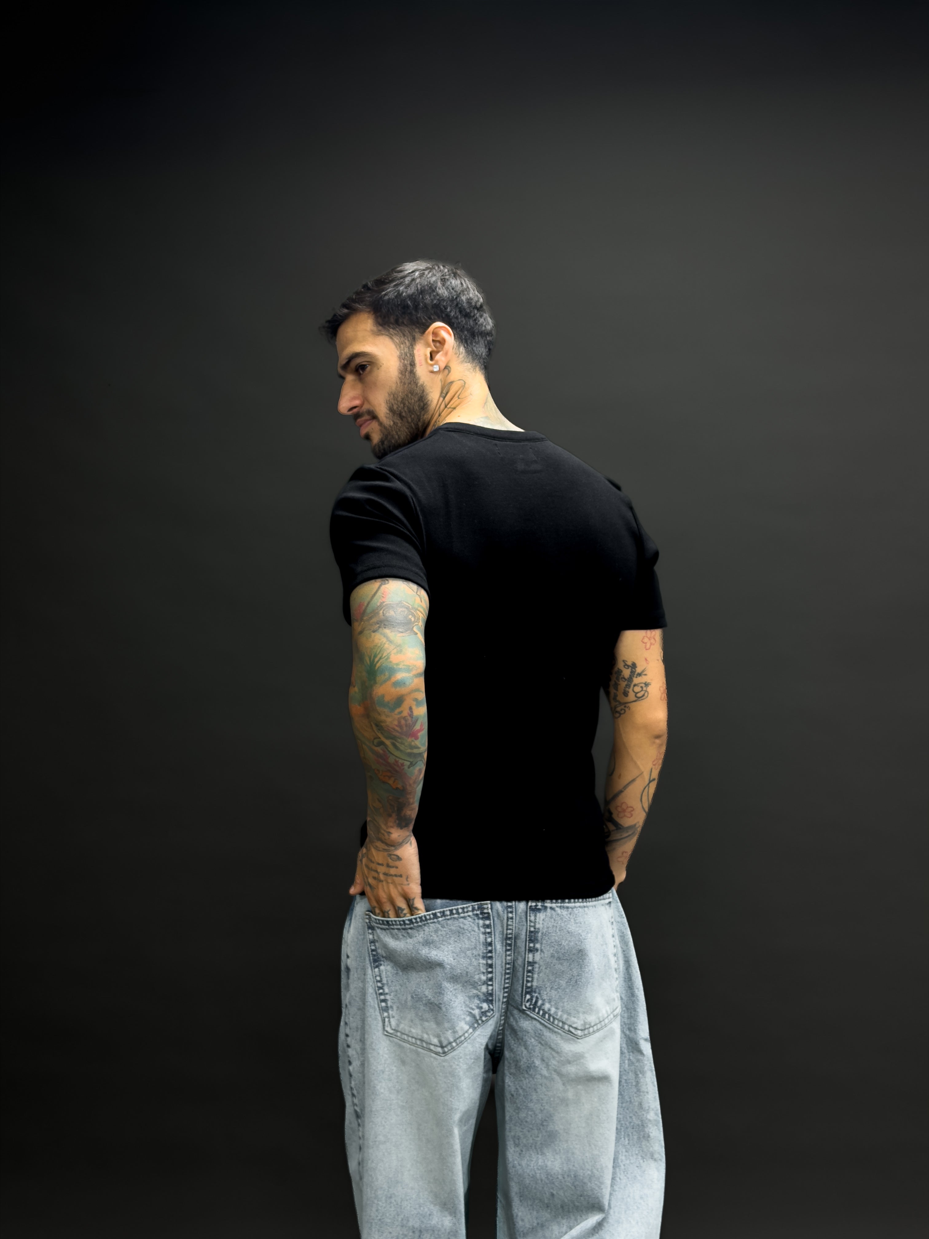 HENLEY MANGA CORTA