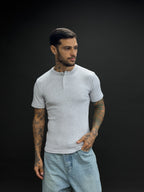 HENLEY MANGA CORTA