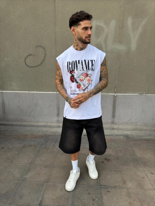POLO MANG/0 ROMANCE OVERSIZE - Imagen 4