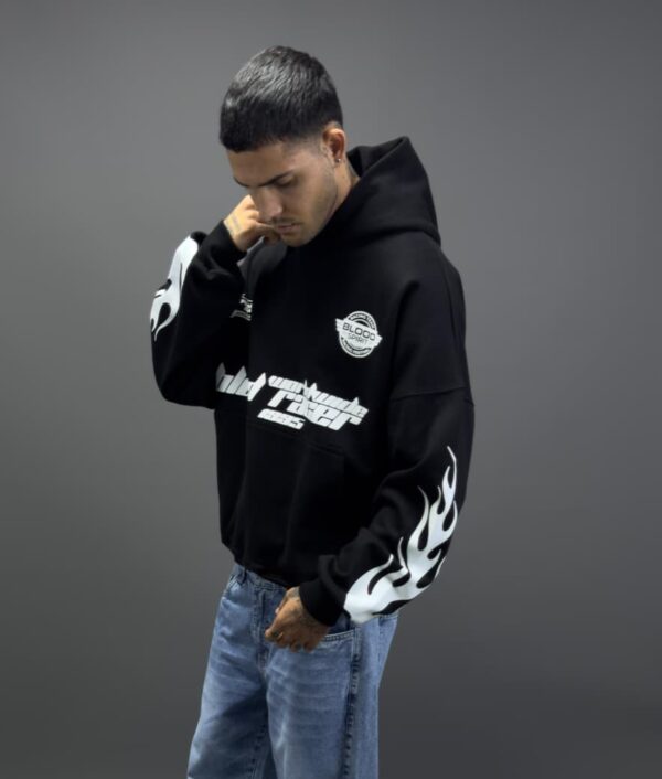 HOODIE BOXY MODA RACING