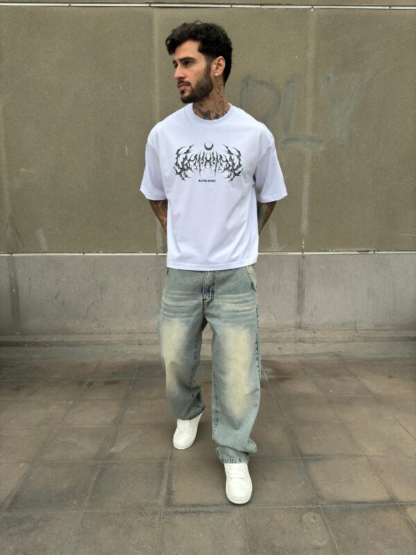 POLO BOXY FIT HUESOS - Imagen 3