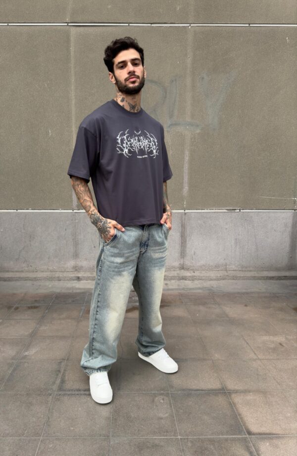 POLO BOXY FIT HUESOS - Imagen 4