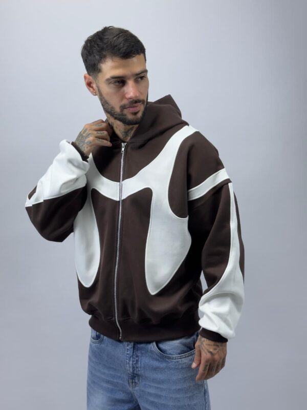 ZIP HOODIE BOXY FIT TADEO - Imagen 4