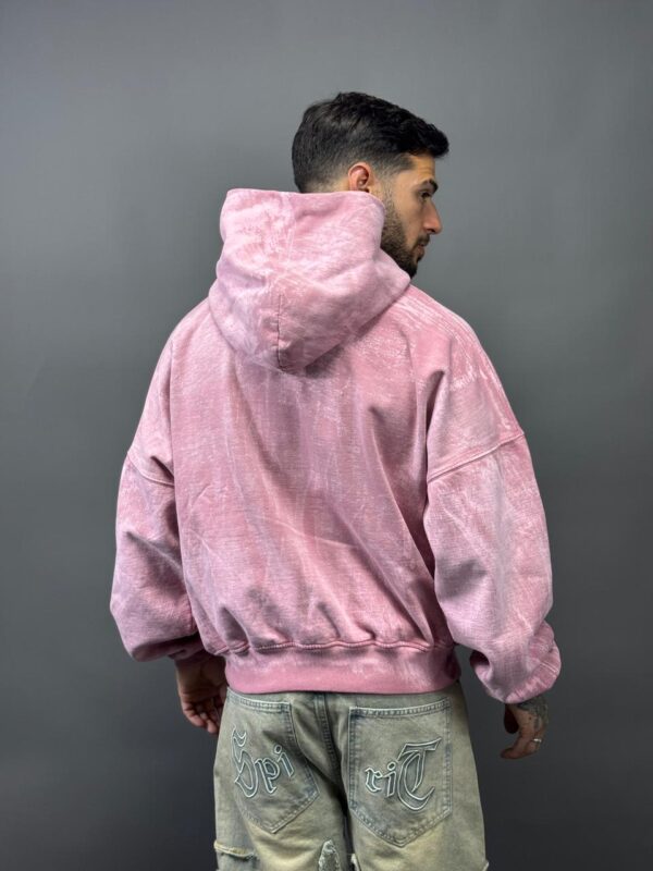 HOODIE BOXY FIT STAINED - Imagen 3