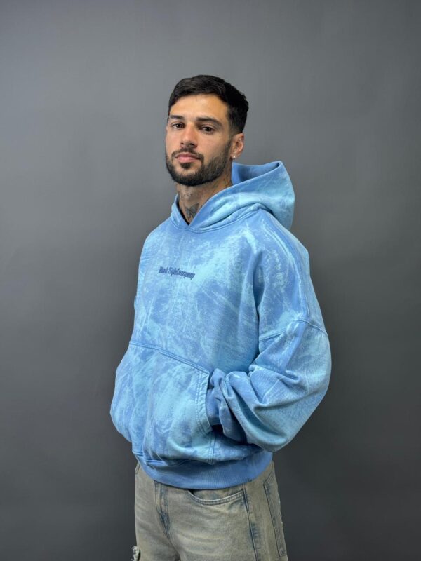 HOODIE BOXY FIT STAINED - Imagen 6