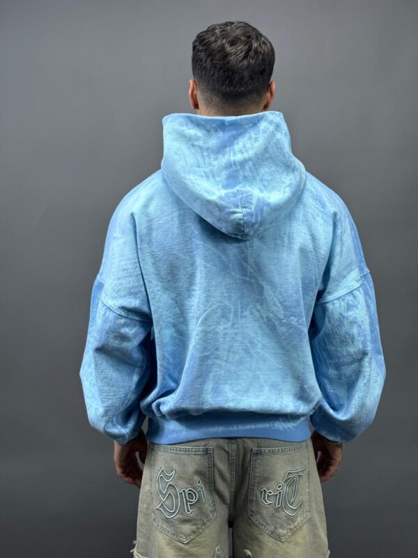HOODIE BOXY FIT STAINED - Imagen 7